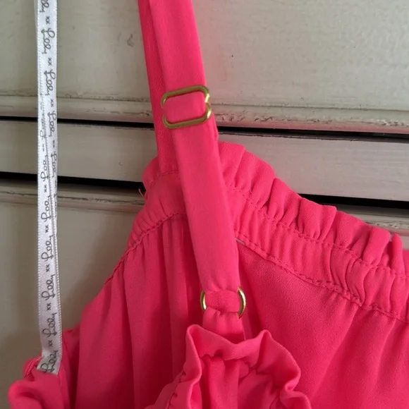 Lilly Pulitzer Adia Maxi Dress Love Potion Pink Maxi Dress size S - Picture 6 of 8